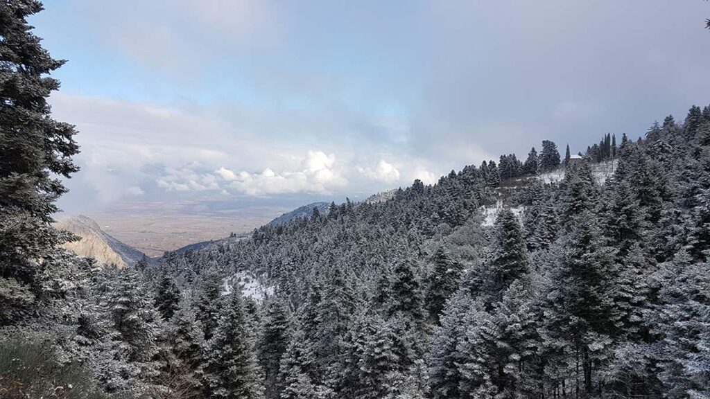 Πάνω από την Αγόριανη. Photo: OnParnassos.gr