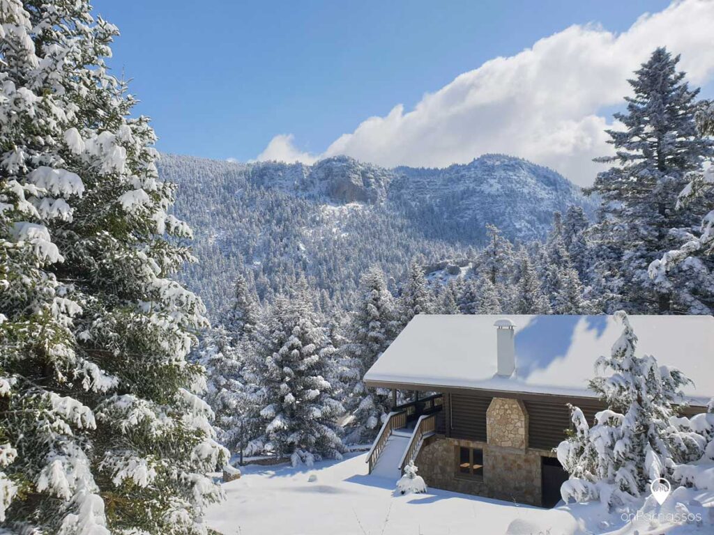 Chalet στον Παρνασσό - Φωτ.: Γιάννης Κωστελίδης